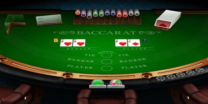 Bàn chơi baccarat đều được kiểm soát nghiêm ngặt
