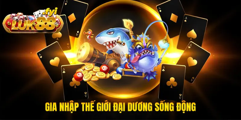 Gia nhập thế giới đại dương sống động tại nền tảng